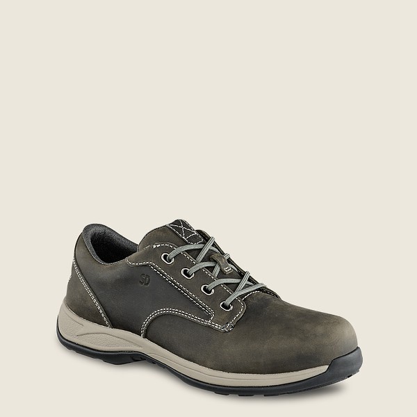 Red Wing Oxford Womens Dark Grey - Comfortpro - Safety Toe - 6279310-KL